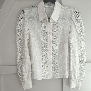 Gorgeous Christy Lynn embroidered blouse